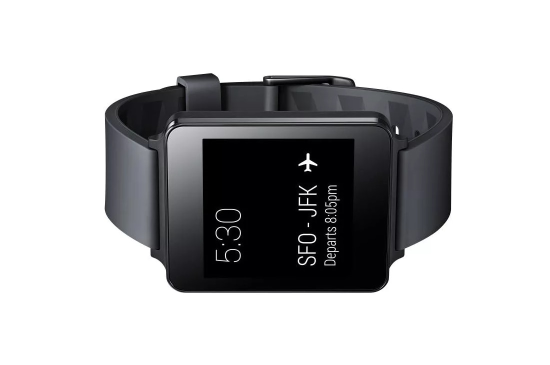 LG in Black Android Wear Watch | LG USA