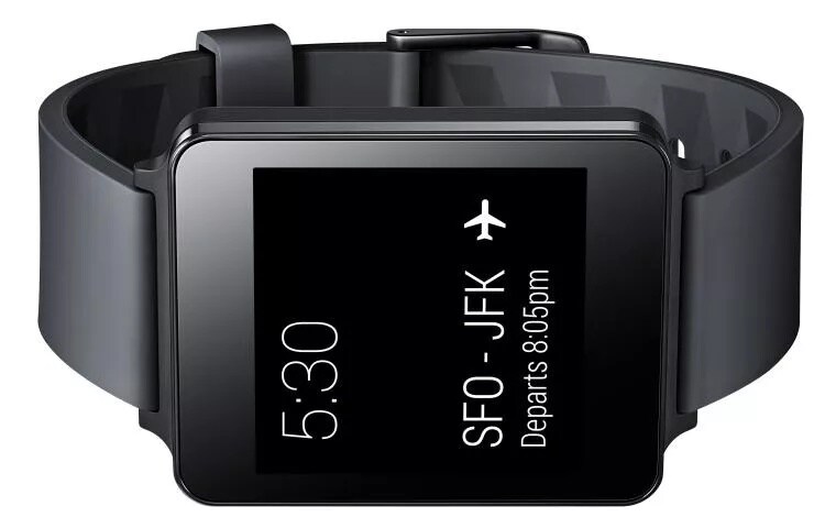 LG Watch in Black W100: Android Wear Smart Watch LG USA