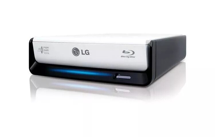 LG BE12LU38: External eSATA/USB 2 12x Super Multi Blue LightScribe