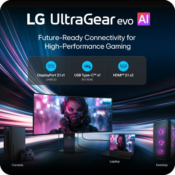39 Inch UltraGear OLED evo Gaming Monitor - 39GX950B-B | LG USA