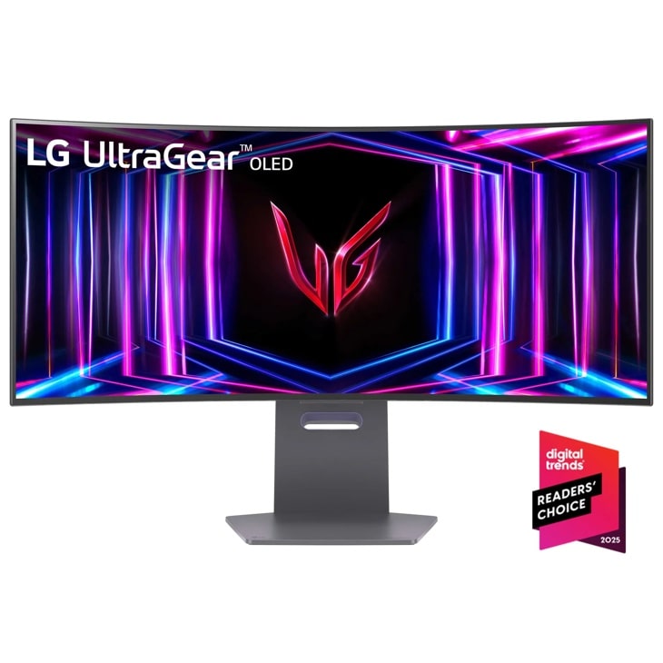 34 Inch UltraGear™ OLED WQHD 1440P 240Hz 0.03ms G-Sync Compatible 800R Curved Gaming Monitor - 34GS95QE-B