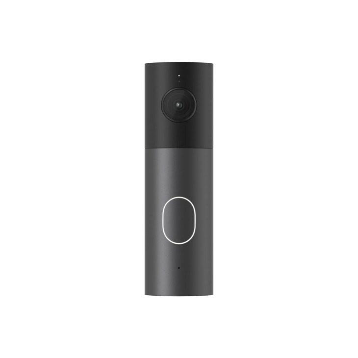 TWMB2W25G Video Doorbell with Camera and Illuminated Button - Front View