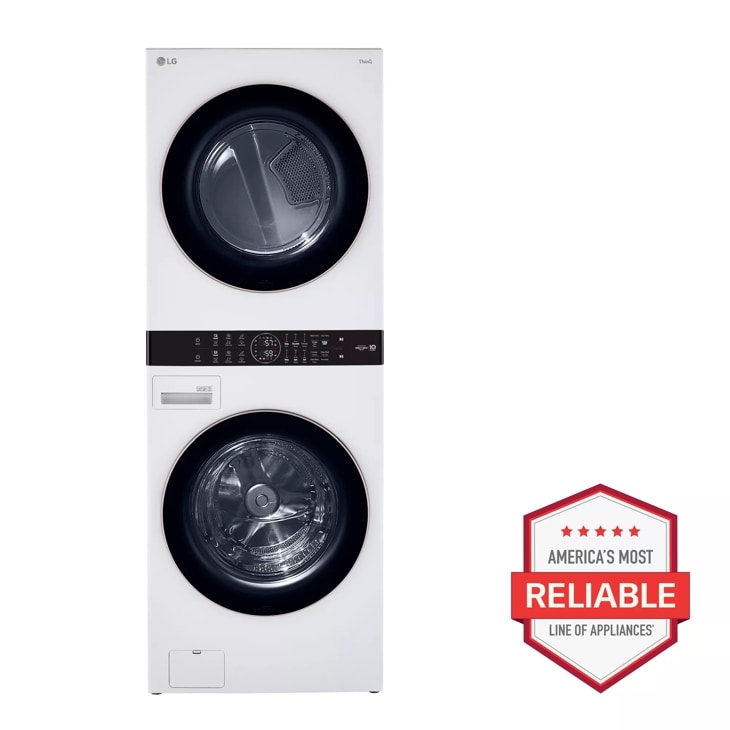 LG WKG101HWA Single Unit Front Load WashTower™ front view