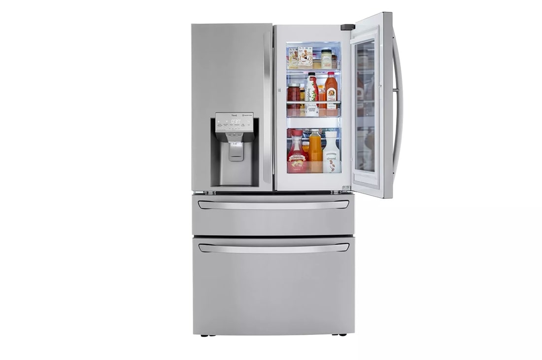 LG 22.5 Cu. Ft. 4-Door French Door-in-Door Counter-Depth Refrigerator with  Craft Ice Stainless Steel LRMDC2306S - Best Buy