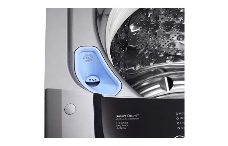 WT1201CW  LG WaveForce 4.3 cu. ft. Top Load Washer - White