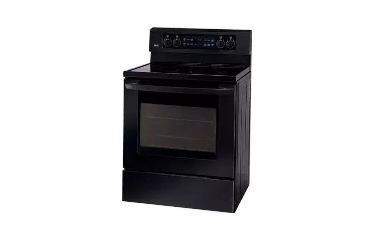 Extra-large Capacity Freestanding Electric Range with PreciseTemp&trade baking system.