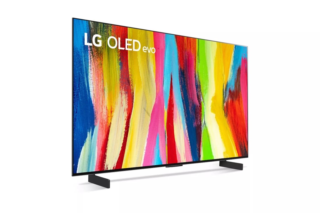LG Smart TV OLED evo serie C2 de 42 pulgadas con Alexa integrado,  frecuencia de actualización de 120 Hz, 4K alimentado por IA, Dolby Vision  IQ y Dolby