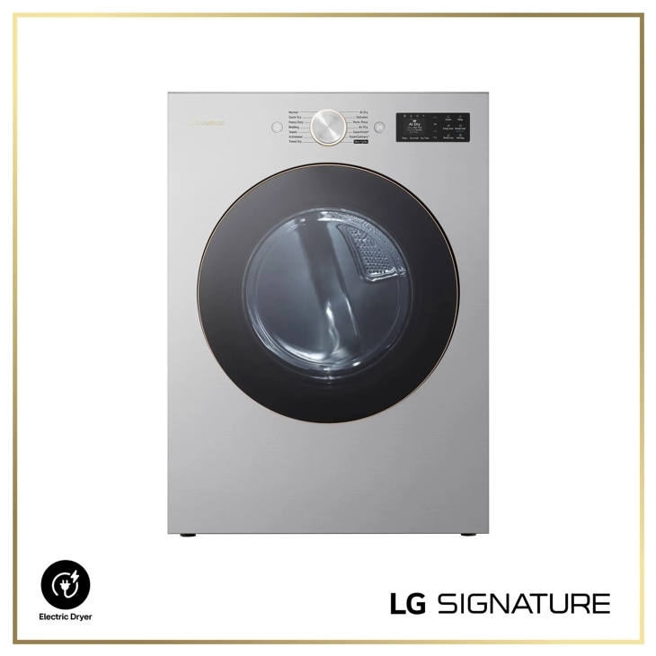 LG DLEX9700P SIGNATURE Electric Dryer - Front View
