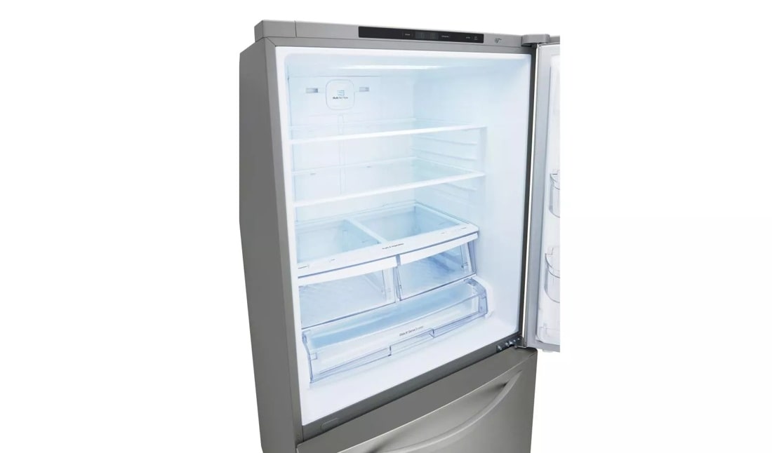 ♪LG S LG 27 cu. ft. Side-By-Side Refrigerator with Instaview Glass