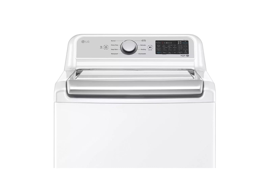 LG 4.8 Cu. Ft. High-Efficiency Smart Top Load Washer with 4 Way Agitator  White WT7155CW - Best Buy