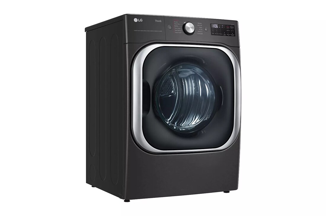 LG LG DLEX8900B 9.0 Cu. ft. Mega Capacity Smart Wi-Fi Enabled Front Load Electric Dryer - Black Steel