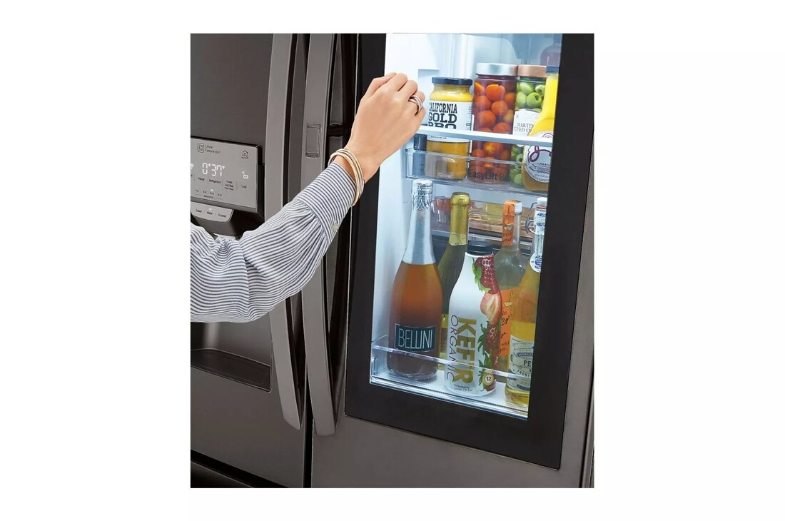 24 cu. ft. door in door counter-depth refrigerator knock twice feature