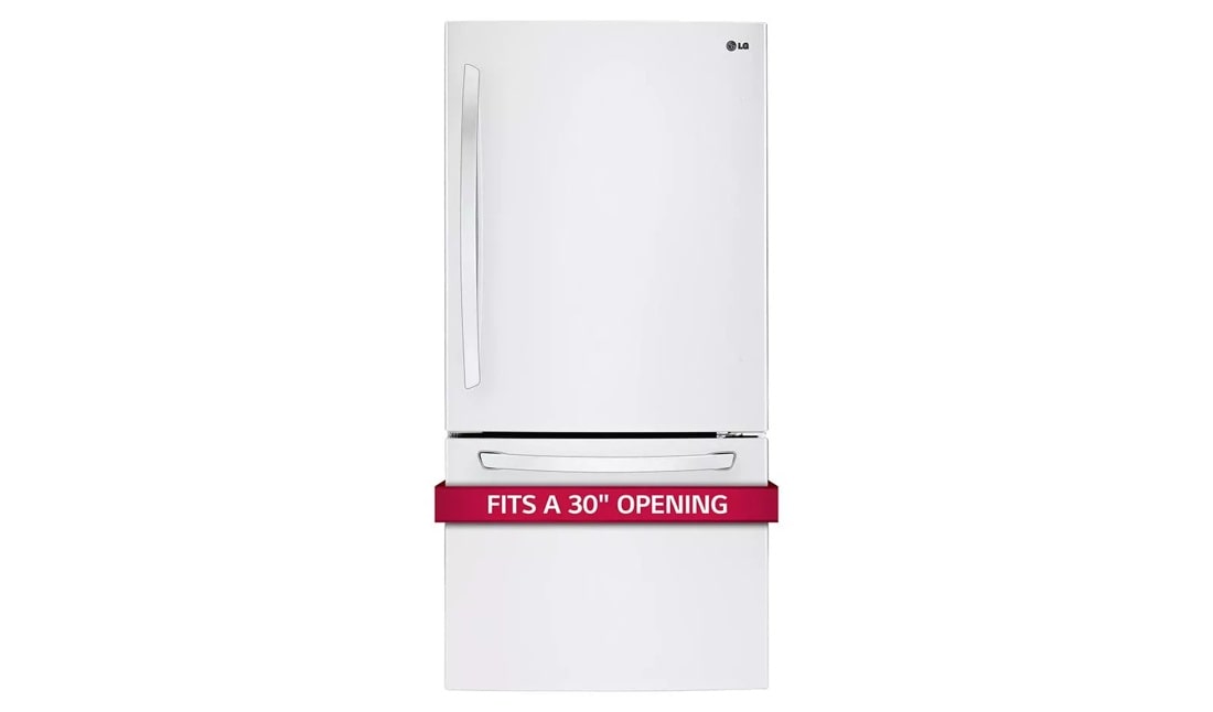 LG LDCS22220W bottom freezer refrigerator
