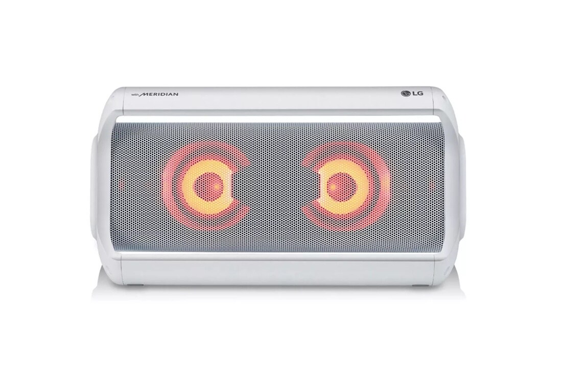 LG XBOOM GO PK7W Water-Resistant Bluetooth Speaker with up to 22 Hour Playback