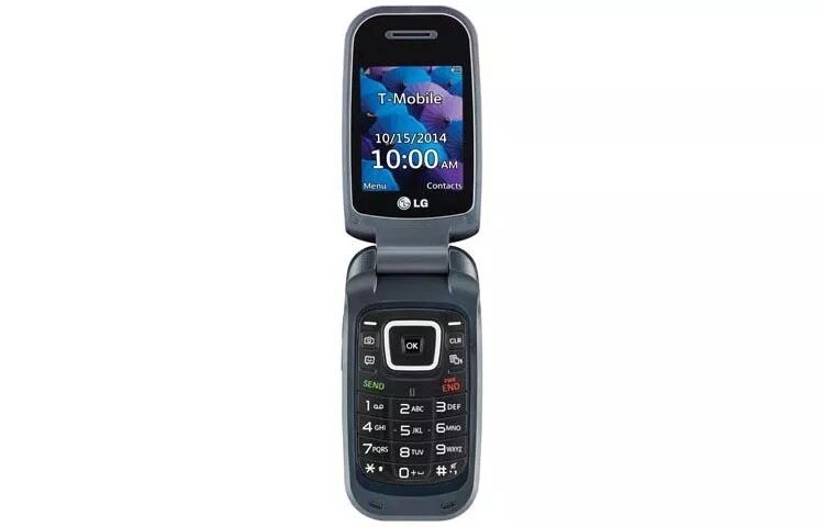 Experience comfort and familiarity in the palm of your hand with the LG 450.