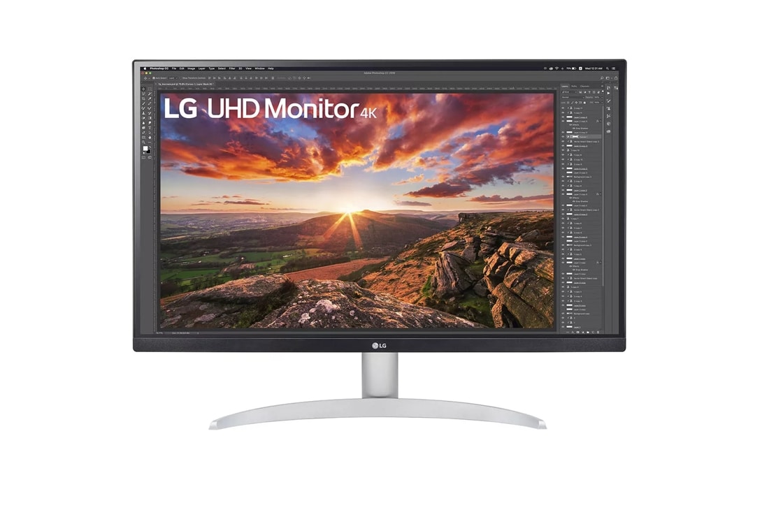 LG 4Kモニター 27UP600-W-