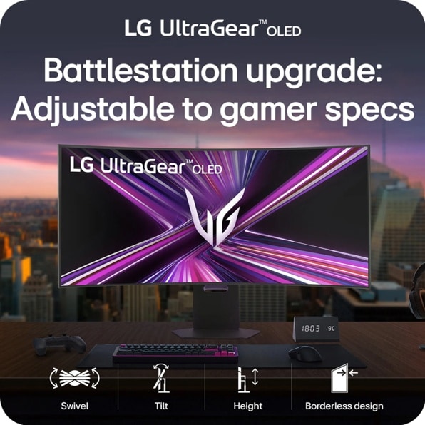 LG OLED ゲーミングモニター 45GX950A-B 44.5インチ 45