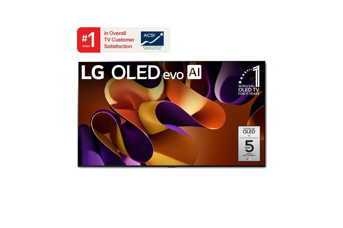 97 inch LG OLED evo AI G4 4K Smart TV 2024 - OLED97G4WUA | LG USA