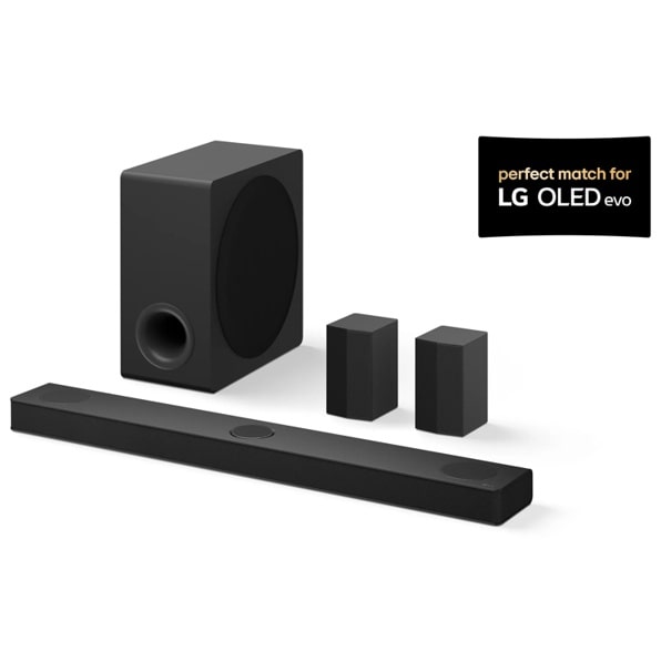 S80TR LG Home Theater Soundbar with Dolby Atmos® and Rear Speakers, 5.1.3 channel, Best OLED matching