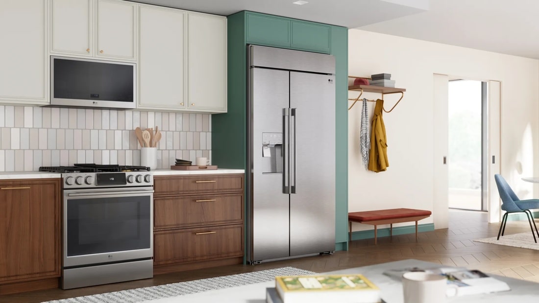 LG STUDIO 26 cu. ft. Side-by-Side Refrigerator - SRSXB2622S