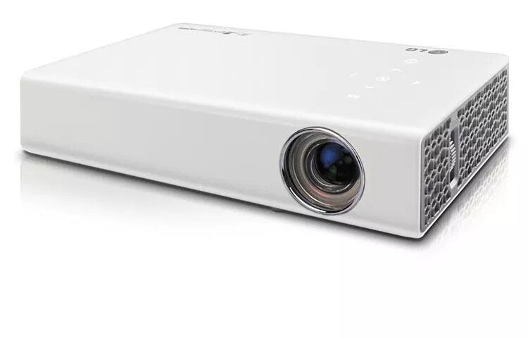 Portable LED Projector with Built-in Digital TV Tuner