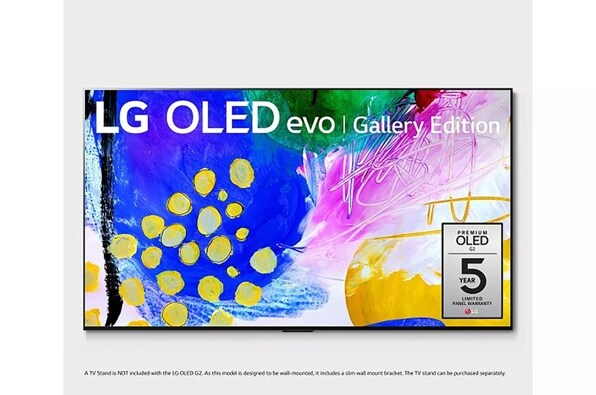 LG G2 83-inch OLED evo Gallery Edition TV