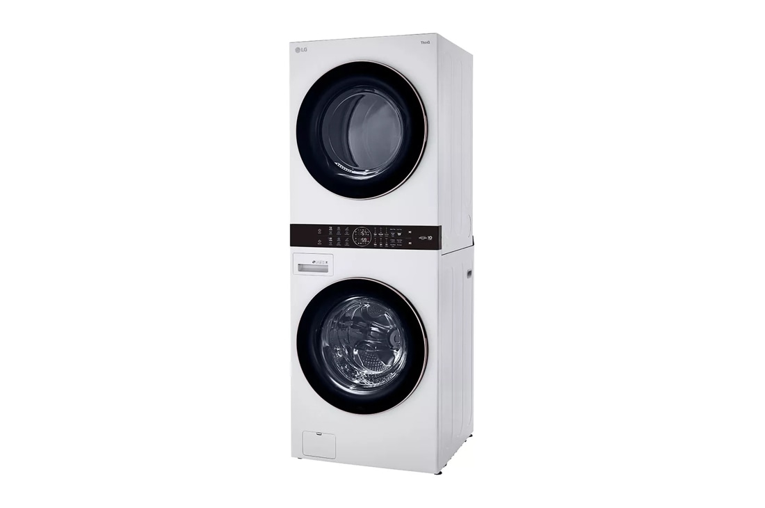 Single Unit Front Load LG WashTower™ with Center Control™ 4.5 cu. ft. Washer and 7.4 cu. ft. Electric Dryer