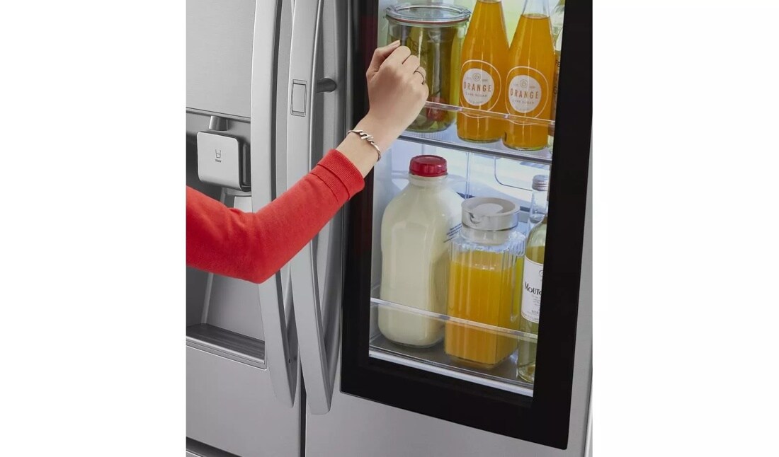 トップス IFSIXWASNINE/MINIMUM-D/LG LG 24 cu. ft. Smart wi-fi Enabled InstaView™ Door-in-Door® Counter