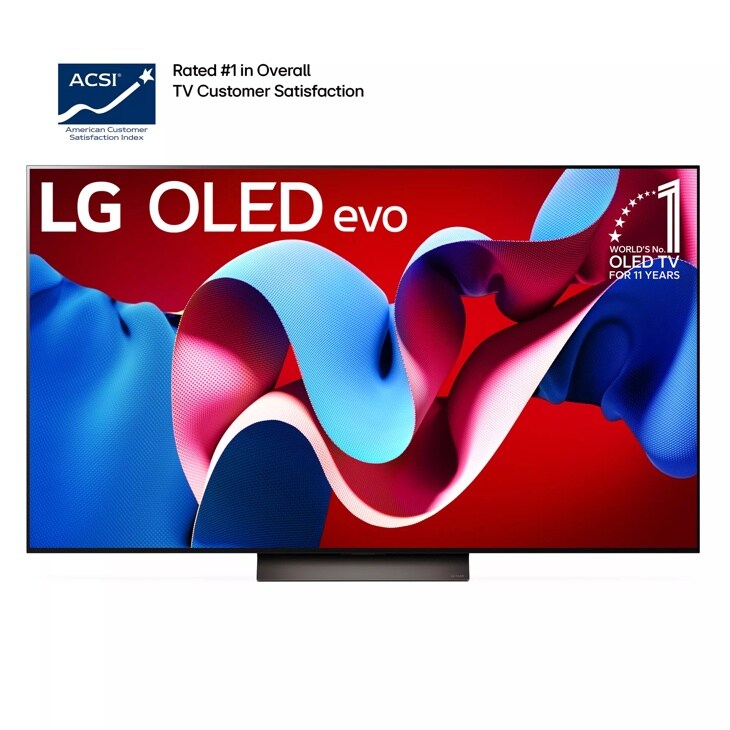 65 inch Class LG OLED evo C4 4k Smart TV OLED65C4PUA