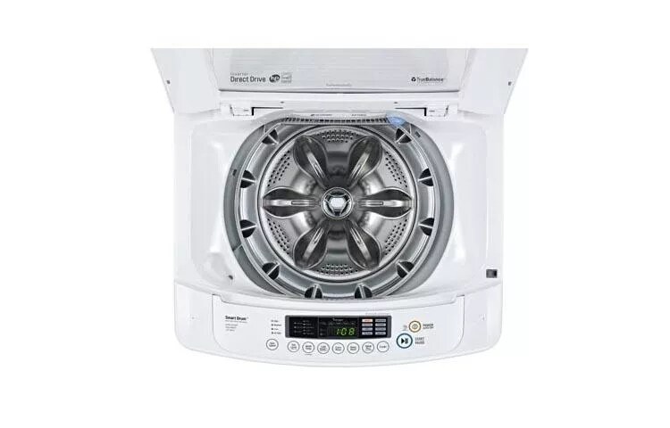 WT901CW by LG - 3.3 CU. FT. EXTRA LARGE CAPACITY TOP LOAD WASHER