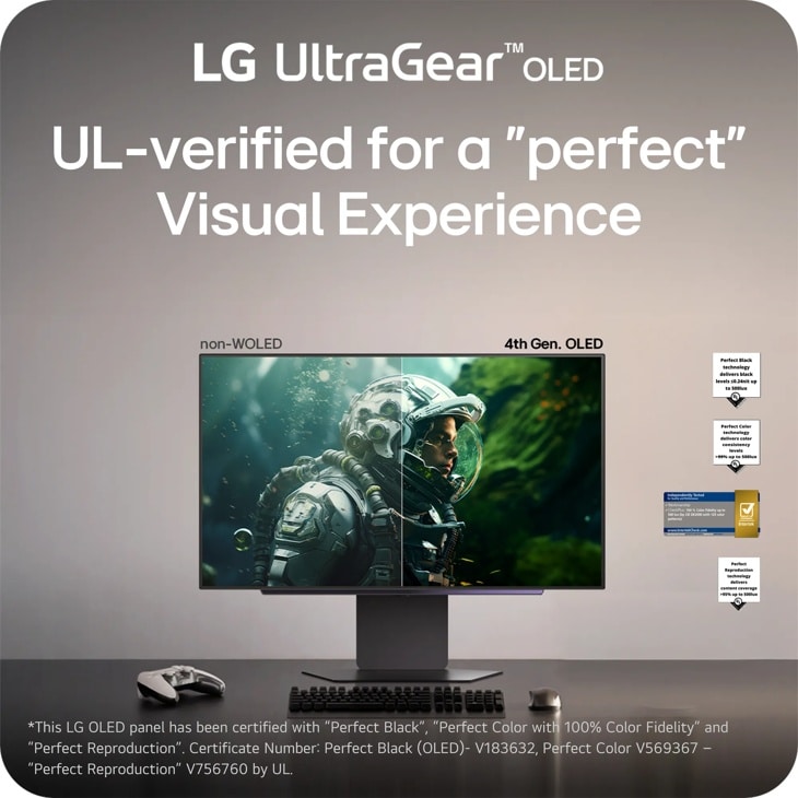 27 Inch UltraGear™ OLED Gaming Monitor - 27GX700A-B + Reviews | LG USA