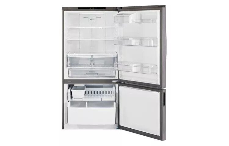24 cu. ft. Large Capacity Swing Door Bottom Freezer Refrigerator