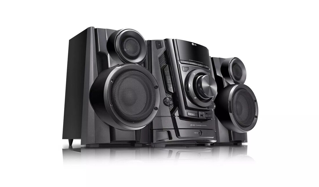 LG XBOOM 200W Hi-Fi Shelf System with 3-CD, Cassette and Bluetooth® Connectivity