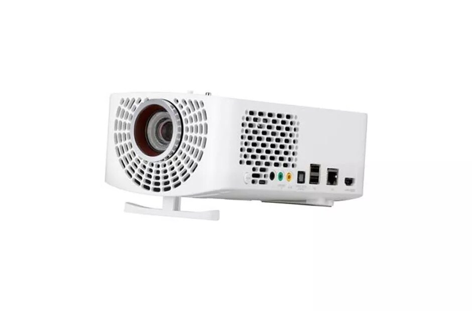 LED Home Theater Projector with Smart TV and Magic Remote