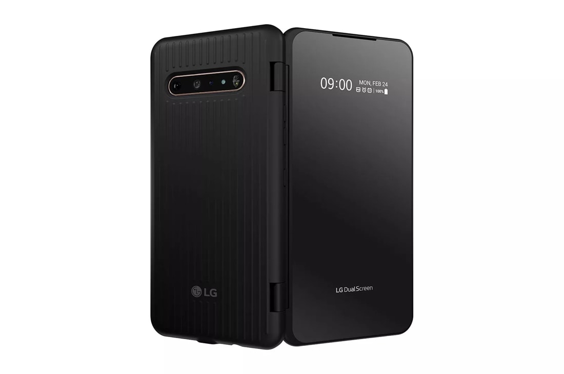 ✓新品同様 LG V60 ThinQ 5G 2画面 SIMフリー アメリカ版 ...