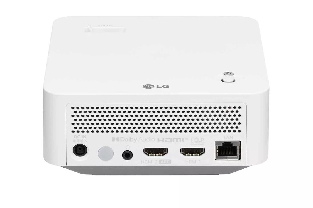 LG CineBeam PF510Q Smart Portable Projector with Simple Remote