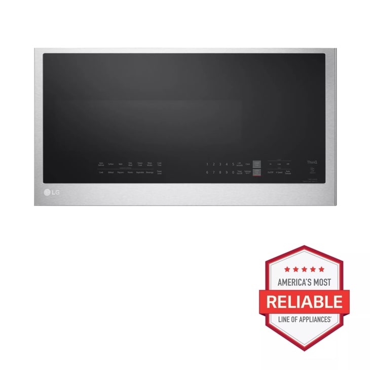 LG 2.0 Cu. ft. Stainless Steel Over-the-range Microwave