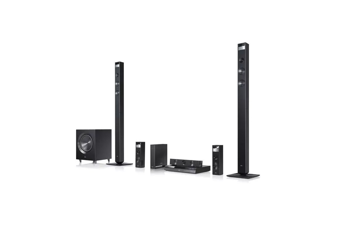 3D-Capable Blu-ray Disc™ Home Theater System with Smart TV and Wireless Speakers