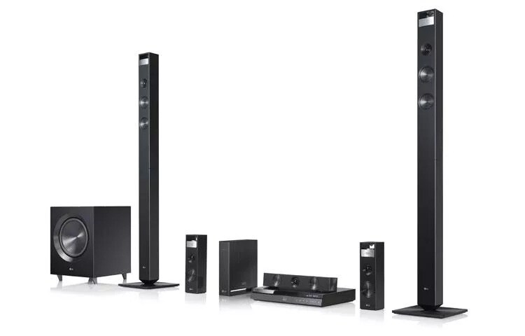 3D-Capable Blu-ray Disc™ Home Theater System with Smart TV and Wireless Speakers