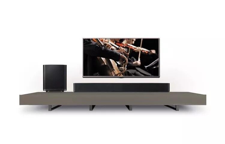 7.1ch 700W Wi-Fi Streaming Array Sound Bar with Wireless Subwoofer