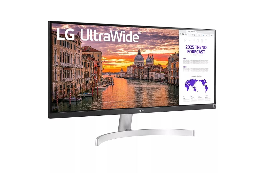 LG 29WN600-W 29 inch 21:9 UltraWide WFHD IPS HDR10 Monitor with FreeSync