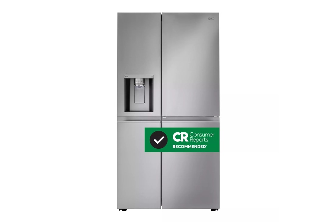 LG 27 cu.ft. Smart Side-By-Side InstaView Door-in-Door Refrigerator with  Craft Ice