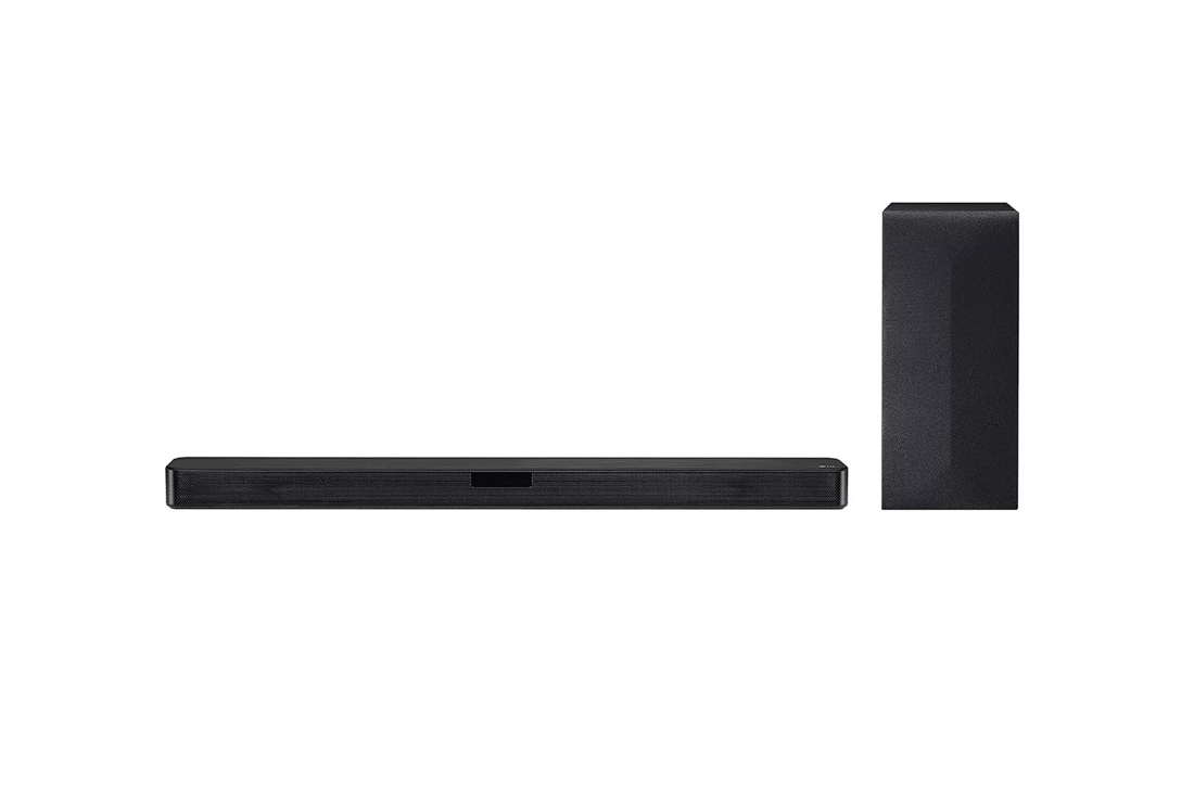 Lg sound bar 2024 connect to subwoofer