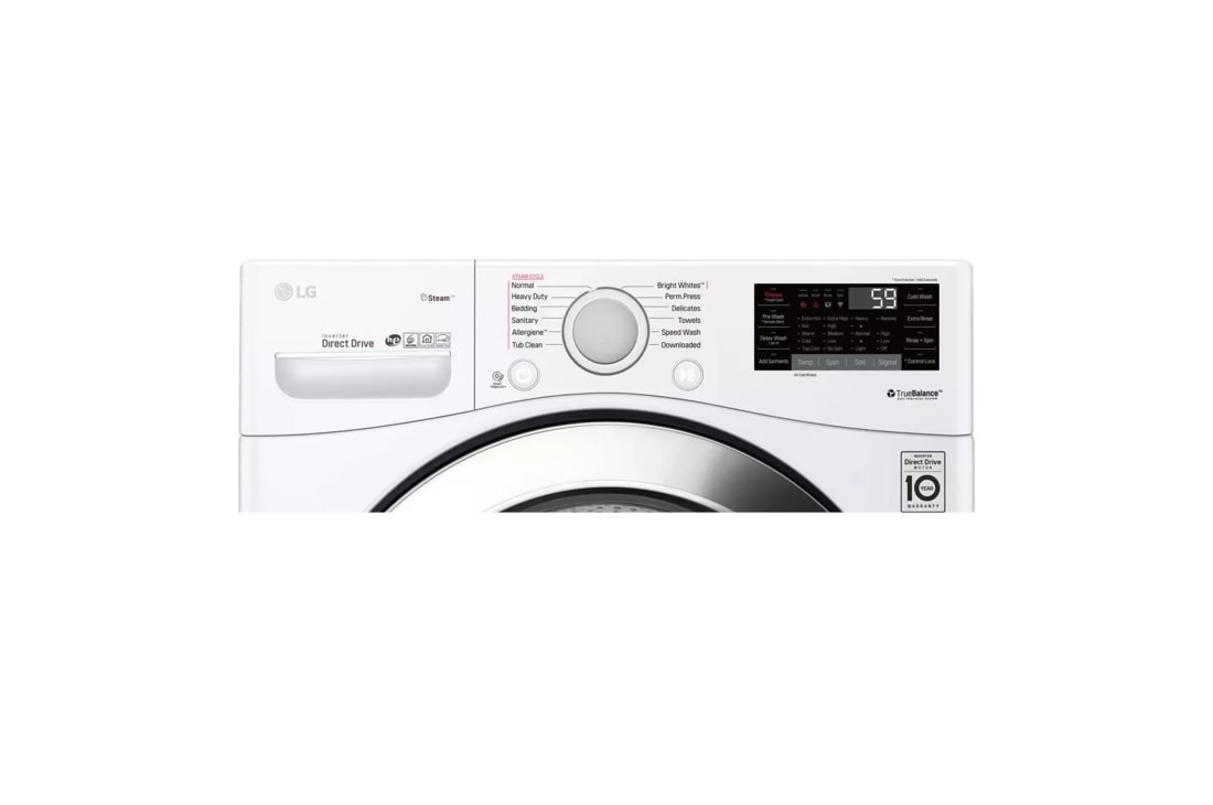 LG WM3700HWA front-loading washer review - Reviewed