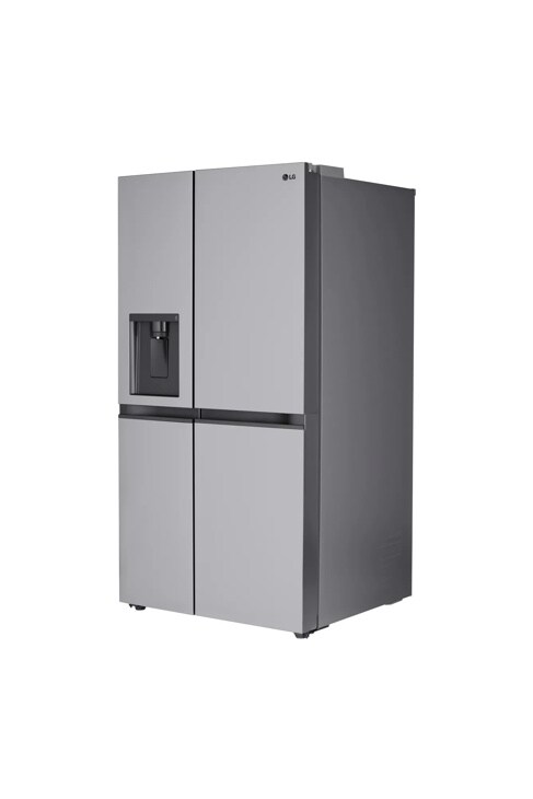 28 cu. ft. side by side refrigerator right side angle view