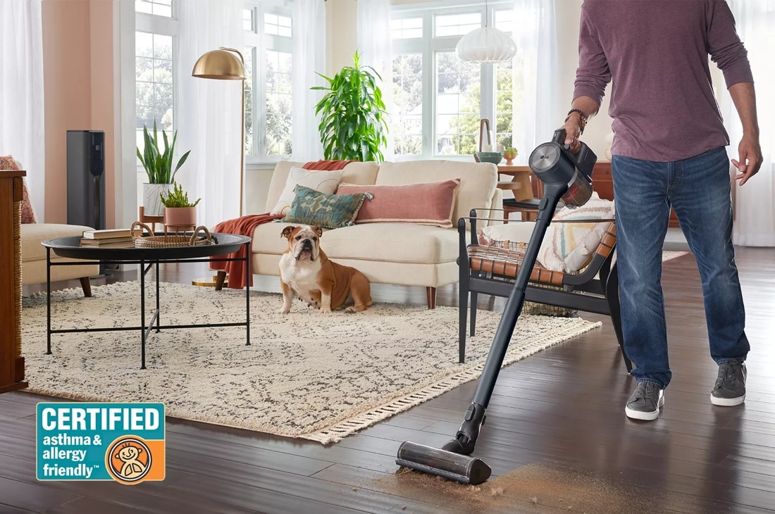 LG CordZero Cordless Stick Vacuum with All-in-One Tower A937KGMS