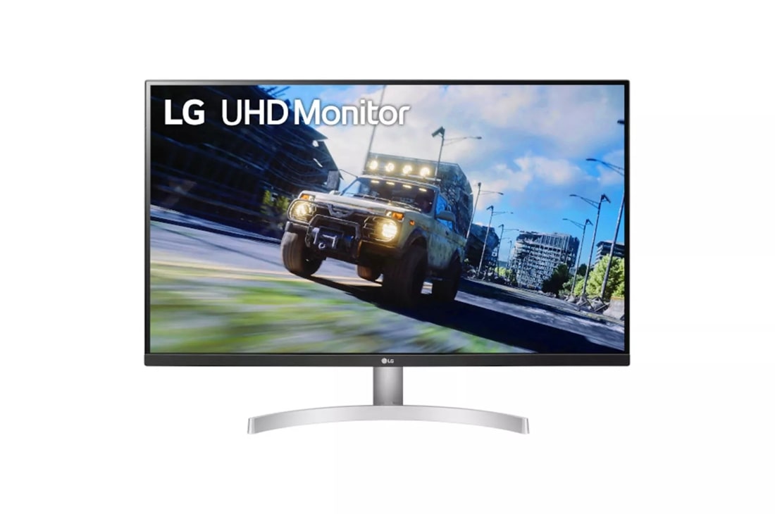 LG 32UN550-W 4kモニター 32インチ-