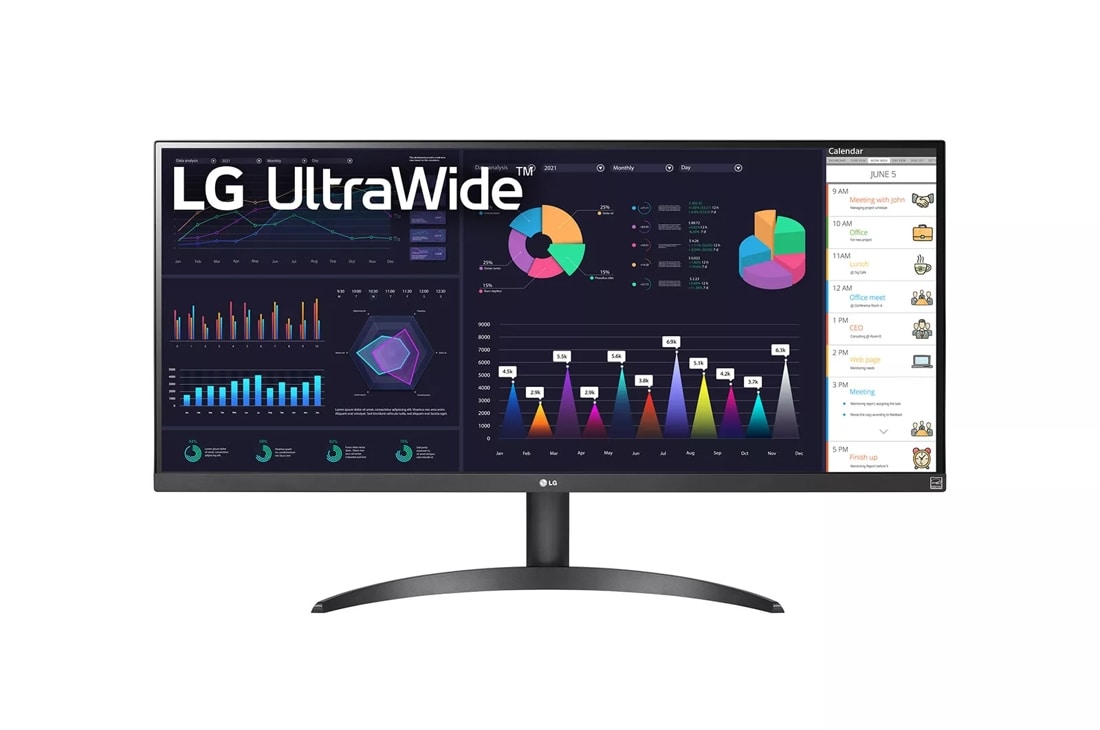 MONITOR LG 34WQ500-B, UltraWide 34 IPS, FHD, 100Hz, 5ms, AMD FreeSync