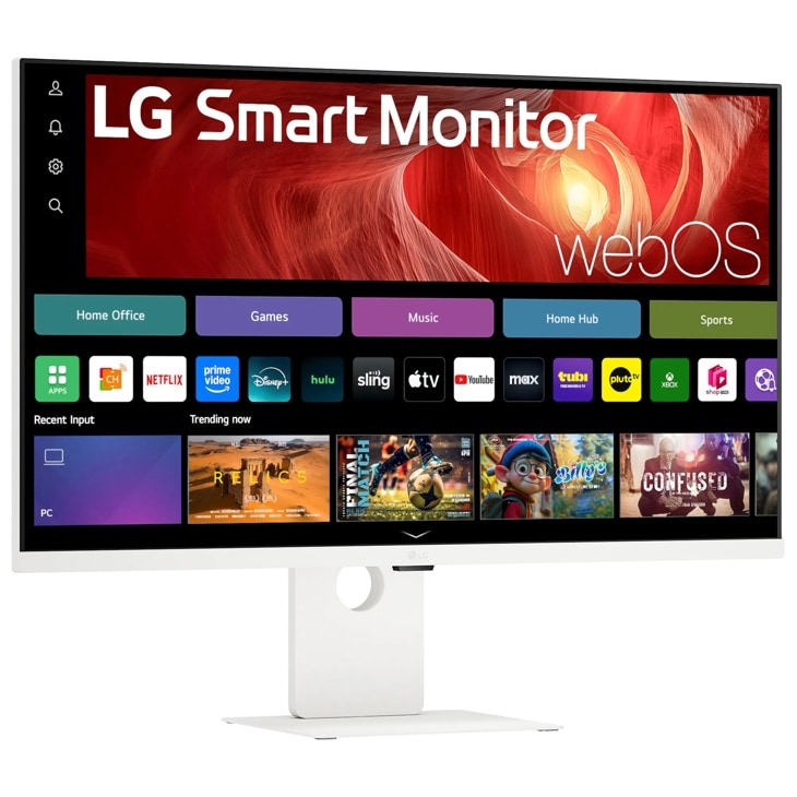 37U730SA-W 37 Monitor – Side Angle Right