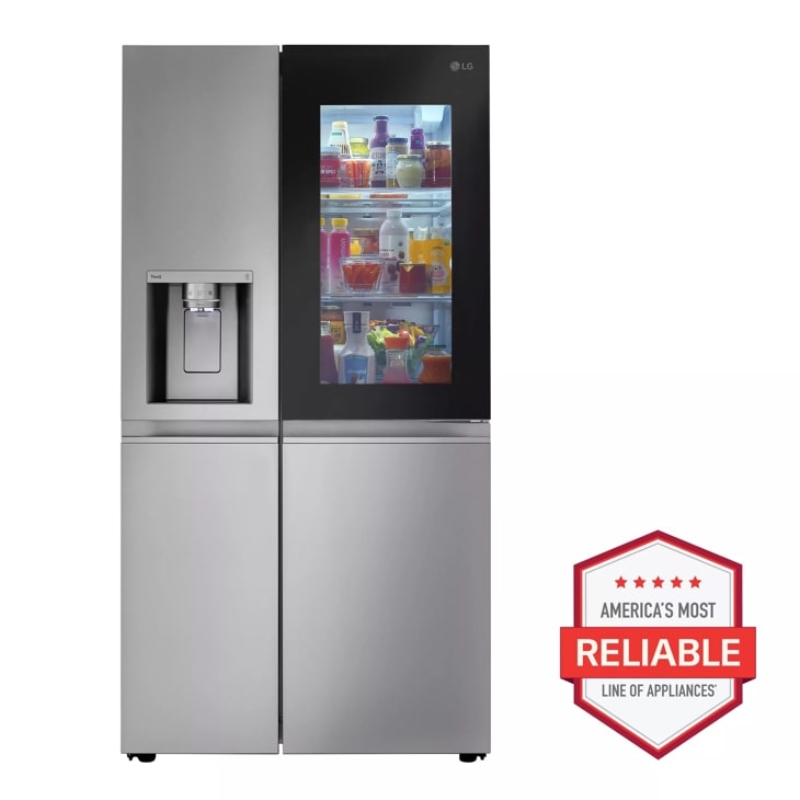 23 cu. ft. Smart Side-by-Side Counter-Depth InstaView® Refrigerator with Craft Ice™